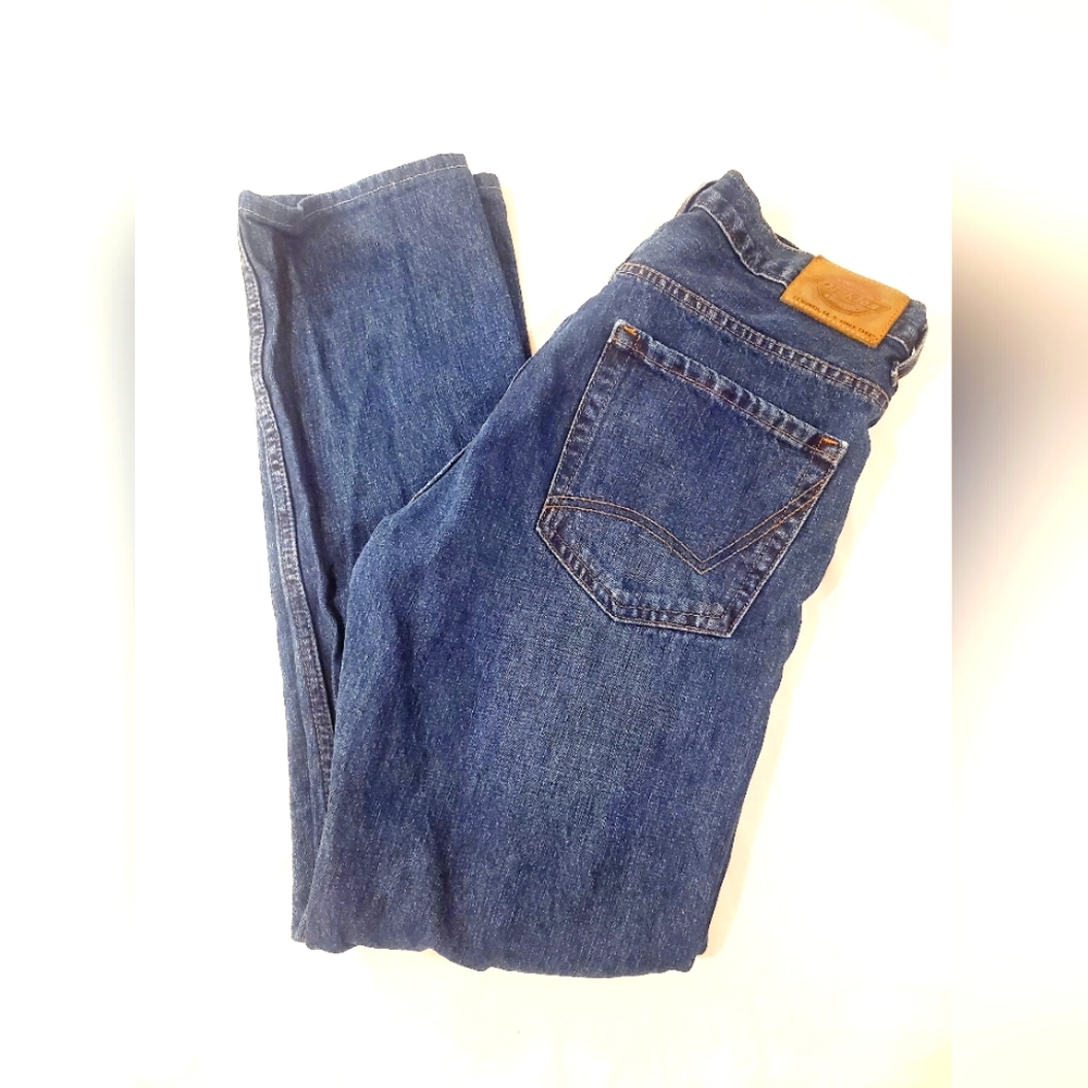 Dickies Jeans Mens Slim Blue Denim Medium Wash